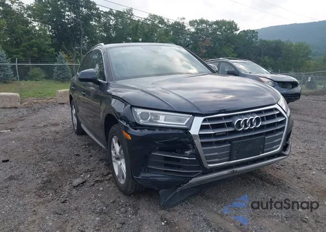 2019 Audi Q5 45 Premium z USA, uszkodzony, nr VIN WA1ANAFY9K2039034